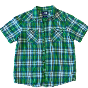 The North Face 2014 Men’s Button Down Plaid Shirt size Large